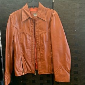 COPY - Vintage Men’s Chess King Leather Jacket M/L